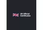 UK Official Certificates